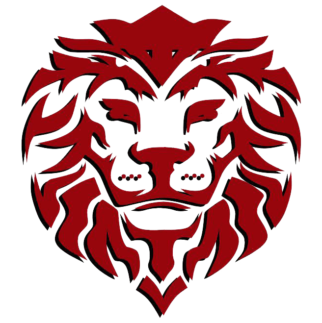 The Red Lion Logo, Transparent Background